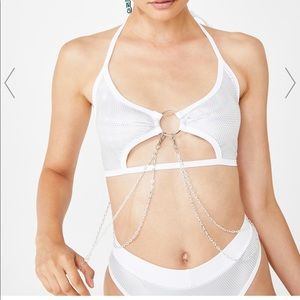 White Chain Top